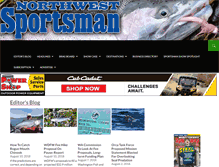 Tablet Screenshot of nwsportsmanmag.com